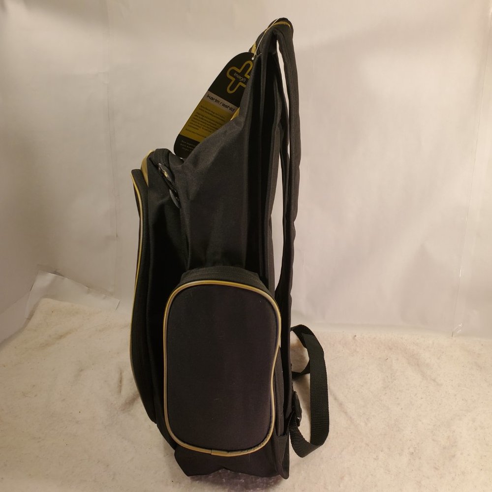 Paul McCartney Backpack - On the Run. 22" x 16.5" x 8" - Black - New - Picture 3 of 10